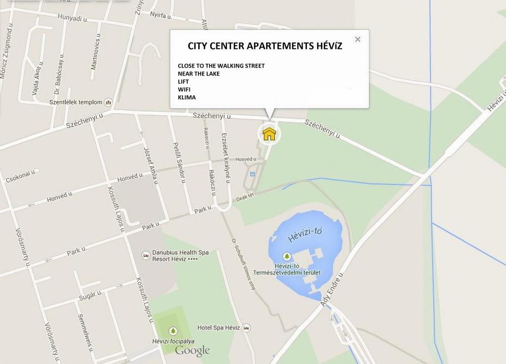 City Center Apartments Hévíz 외부 사진